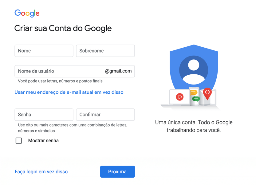 criando-uma-conta-google