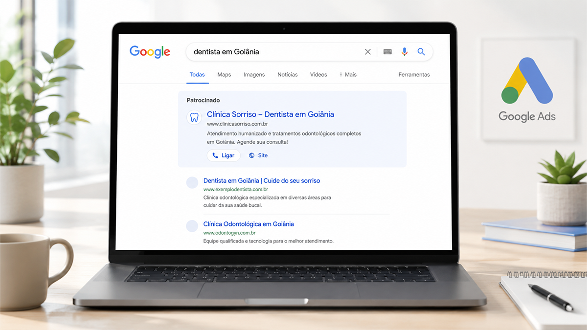 Anúncios online-busca google