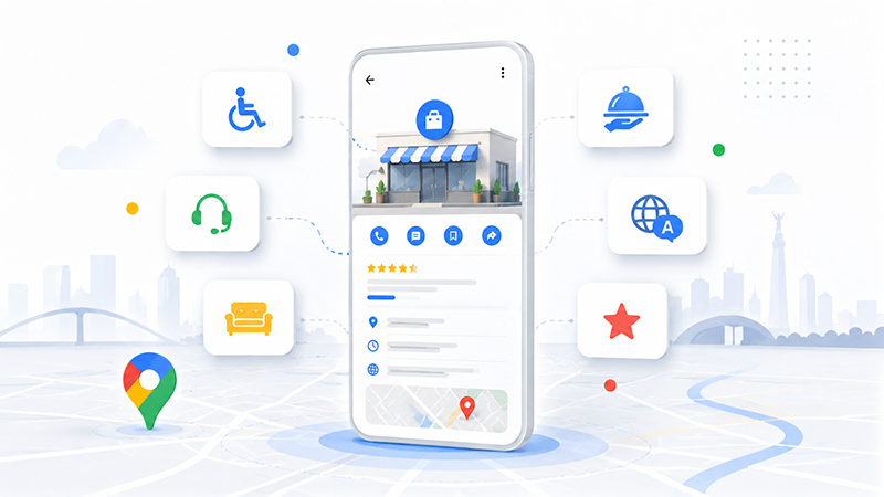 Atributos do Google Business